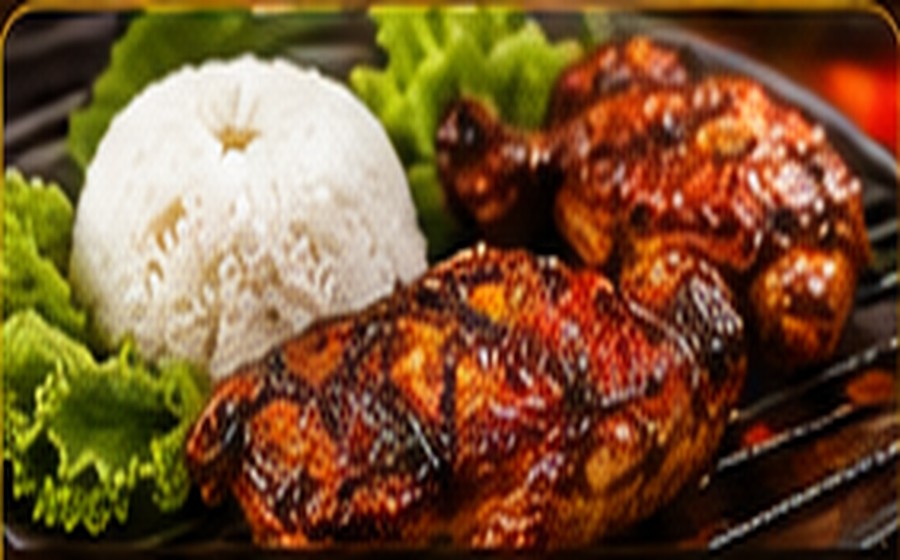 Ayam bakar pedas